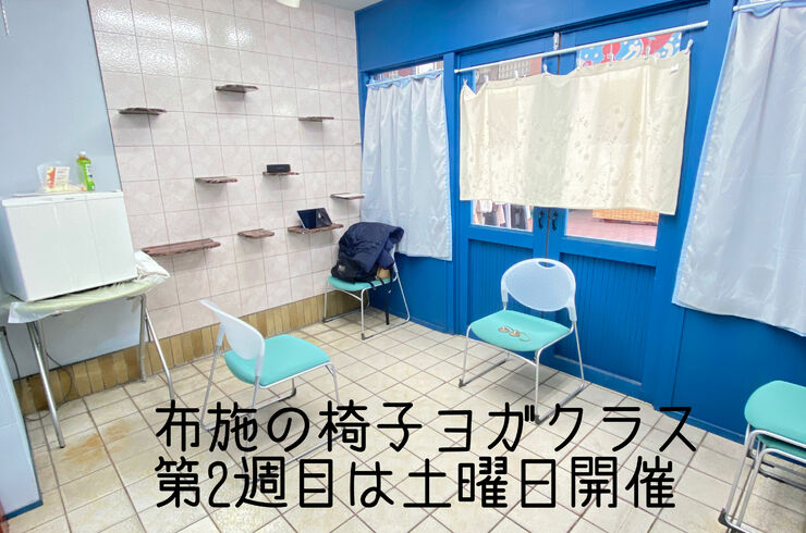 椅子ヨガ